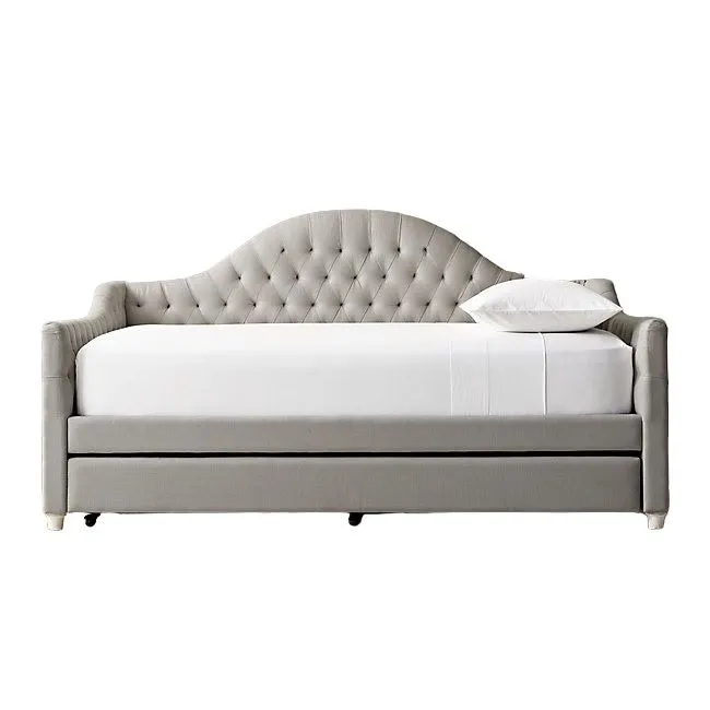 Кровать детская дейбед с дополнительным спальным местом Reese Tufted